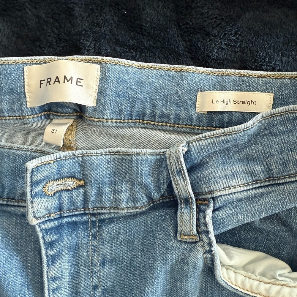 The Frame Size 31 Style "Le High Straight" Women's Jeans - Picture 5 of 5